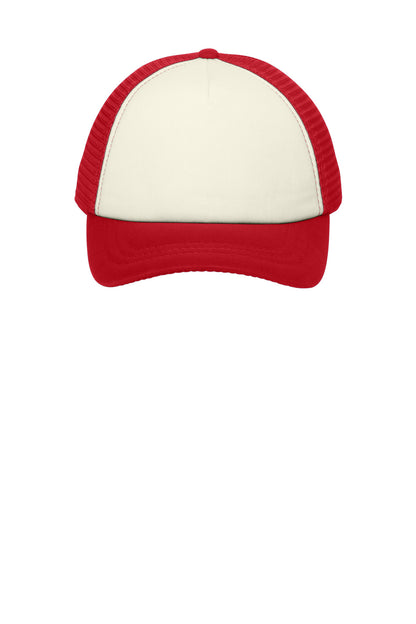 Port Authority  5-Panel Twill Foam Trucker Cap. C936