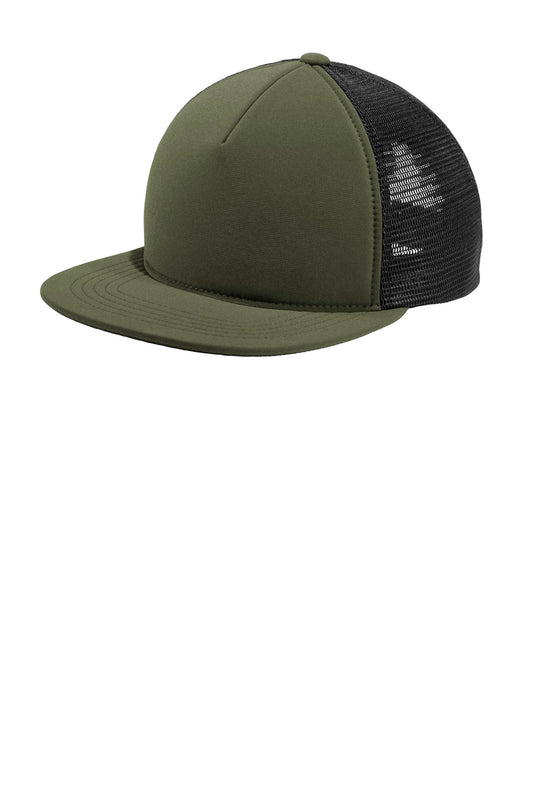 Custom Embroidered Port Authority Caps in Army Green/ Black