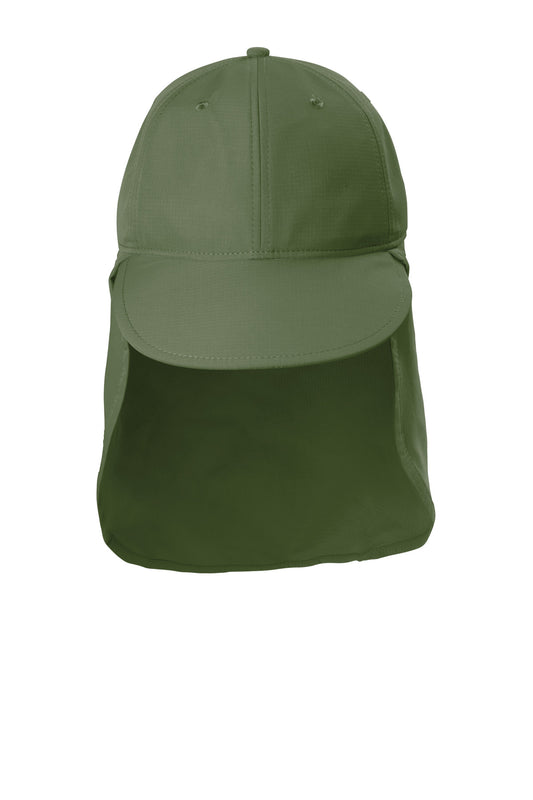 Custom Embroidered Port Authority Caps in Olive Leaf