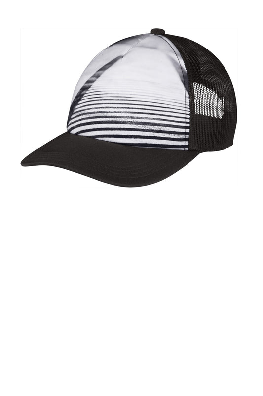 Port Authority  Photo Real Snapback Trucker Cap C950
