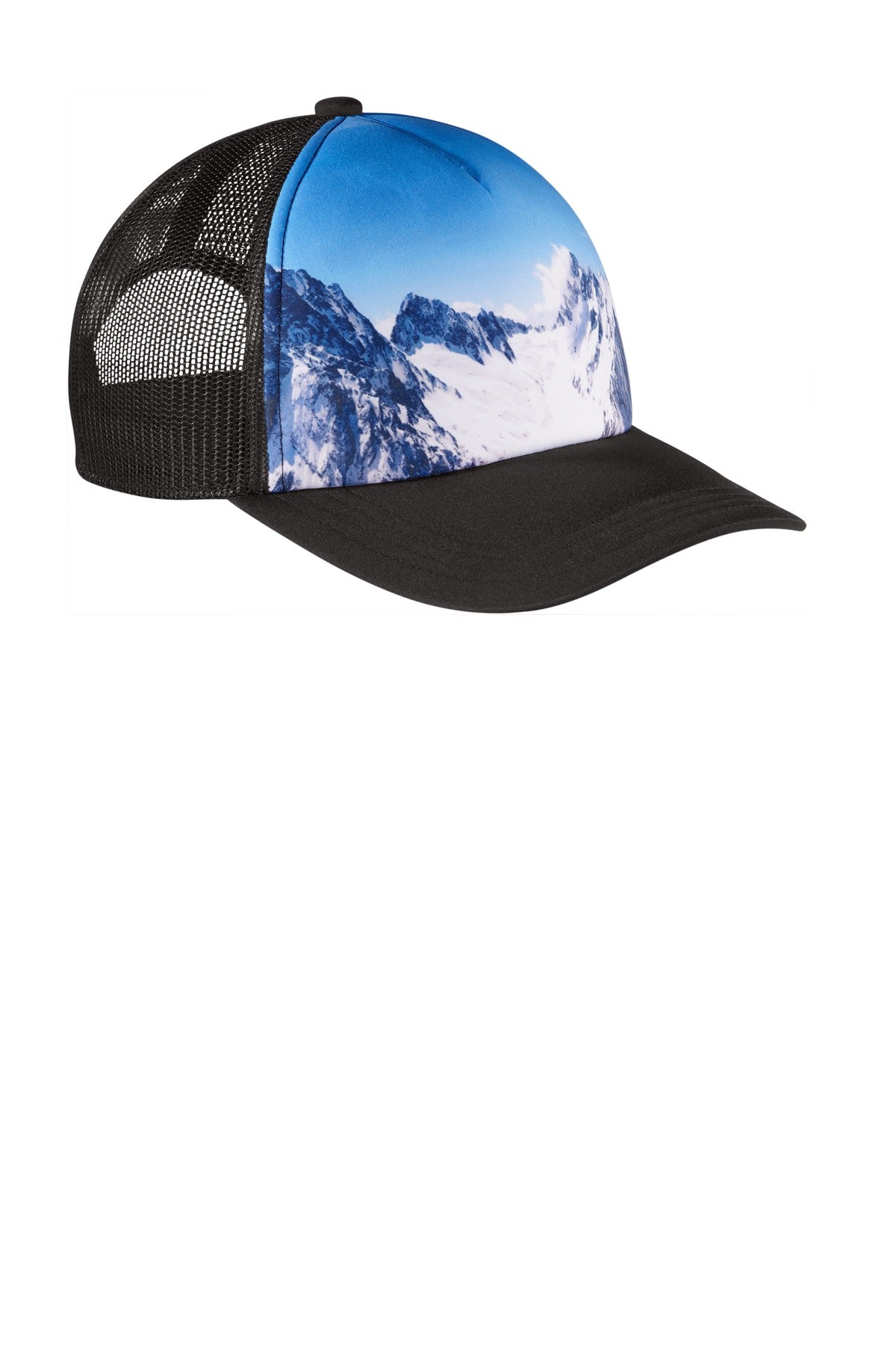 Port Authority  Photo Real Snapback Trucker Cap C950