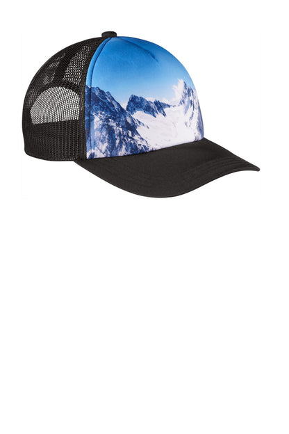 Port Authority  Photo Real Snapback Trucker Cap C950