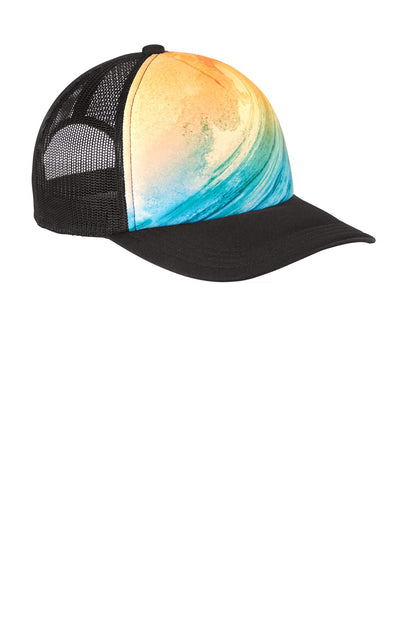 Port Authority  Photo Real Snapback Trucker Cap C950