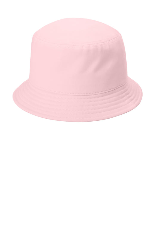 Custom Embroidered Port Authority Caps in Cloud Pink