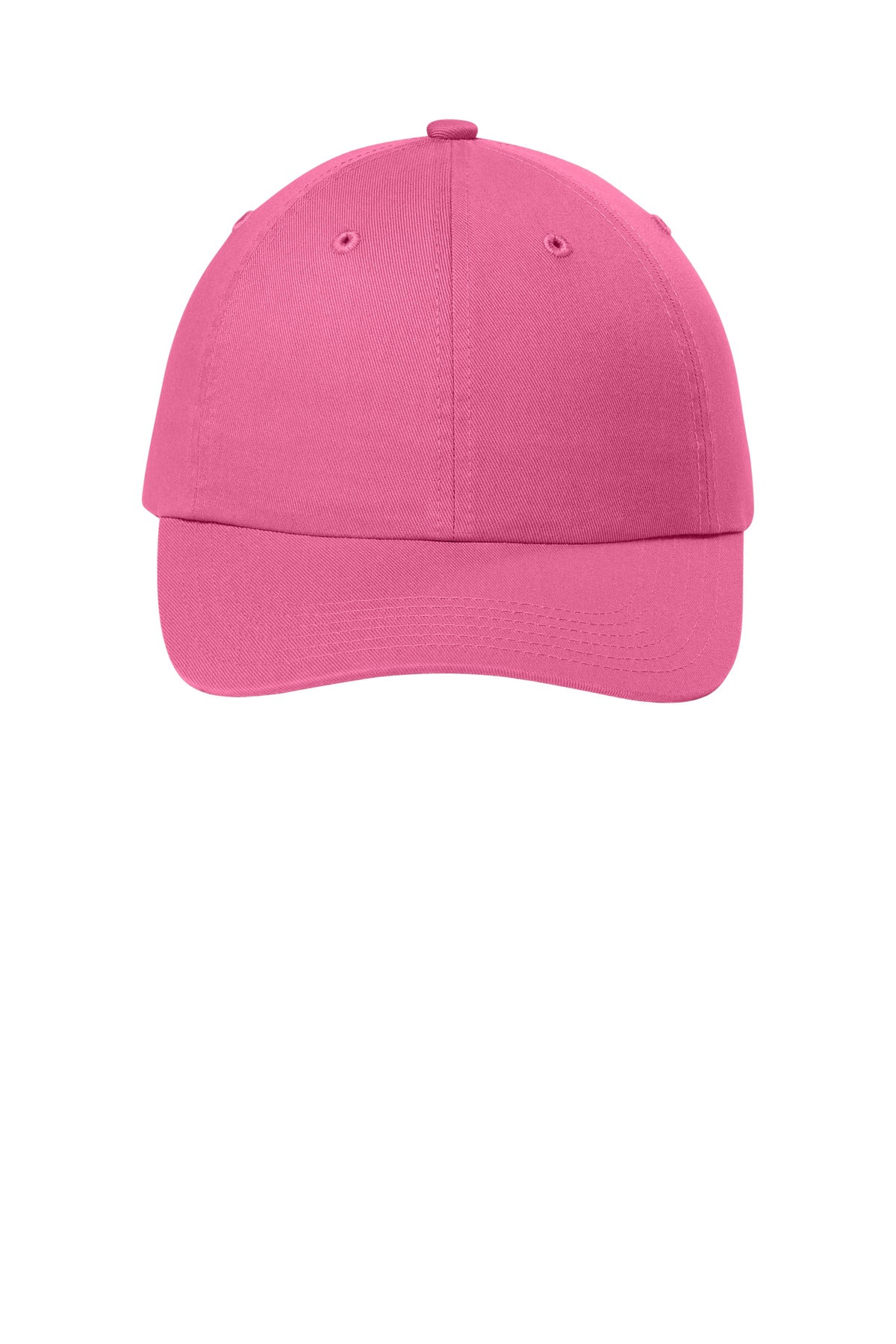 Custom Embroidered Port Authority Caps in Awareness Pink