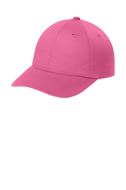 Custom Embroidered Port Authority Caps in Awareness Pink