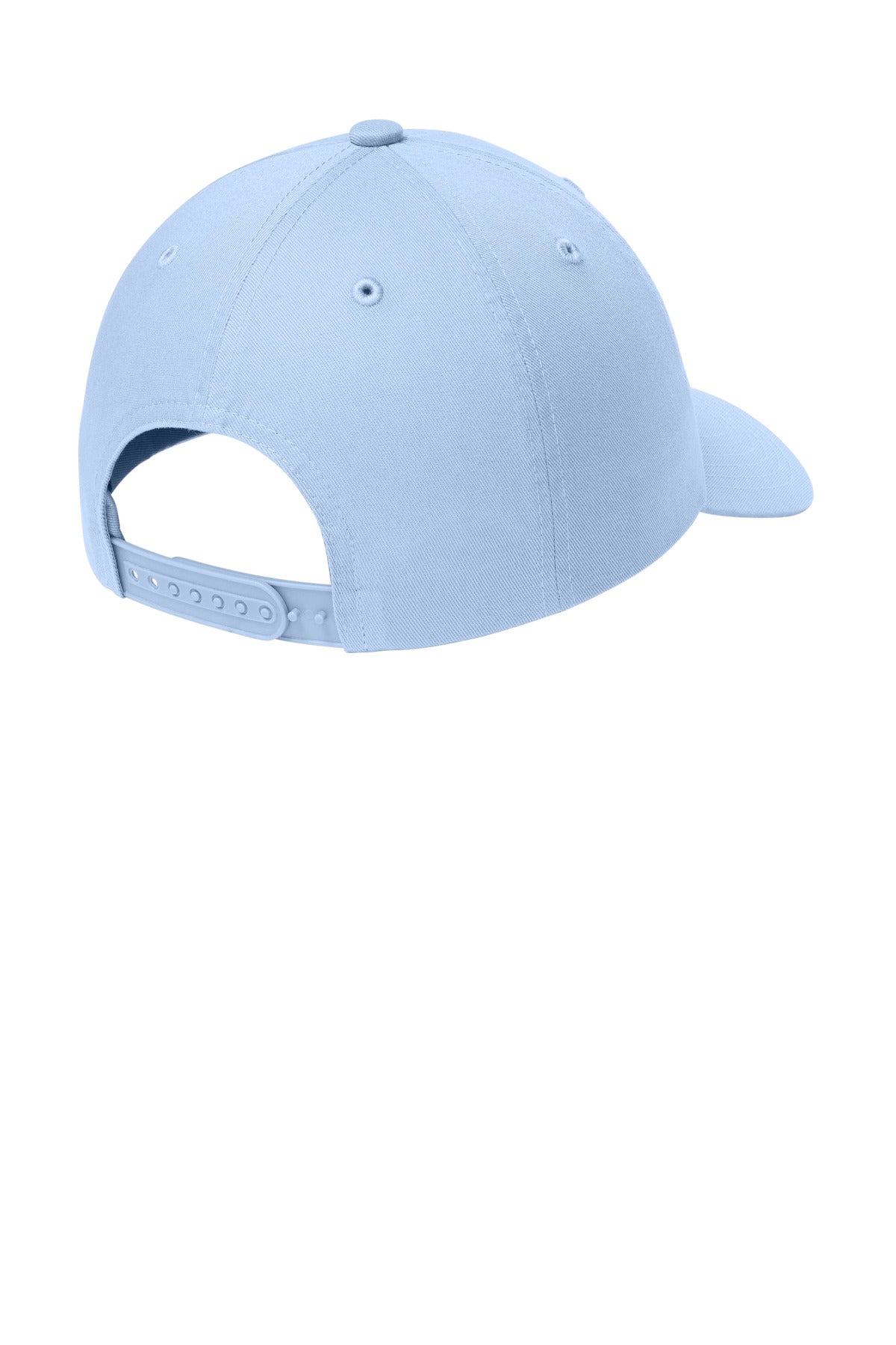 Custom Embroidered Port Authority Caps in Cloud Blue