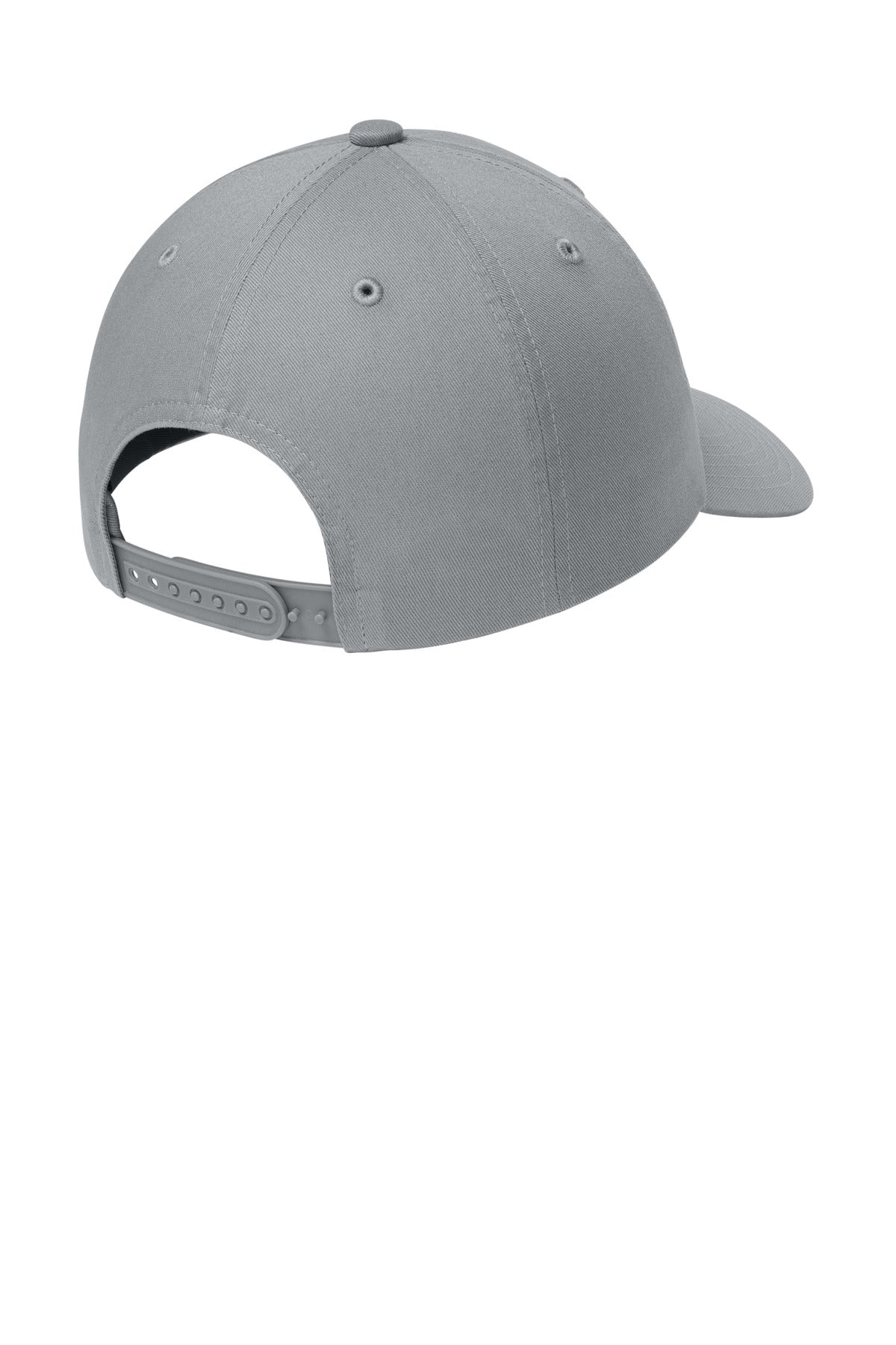 Custom Embroidered Port Authority Caps in Gusty Grey