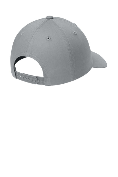 Custom Embroidered Port Authority Caps in Gusty Grey