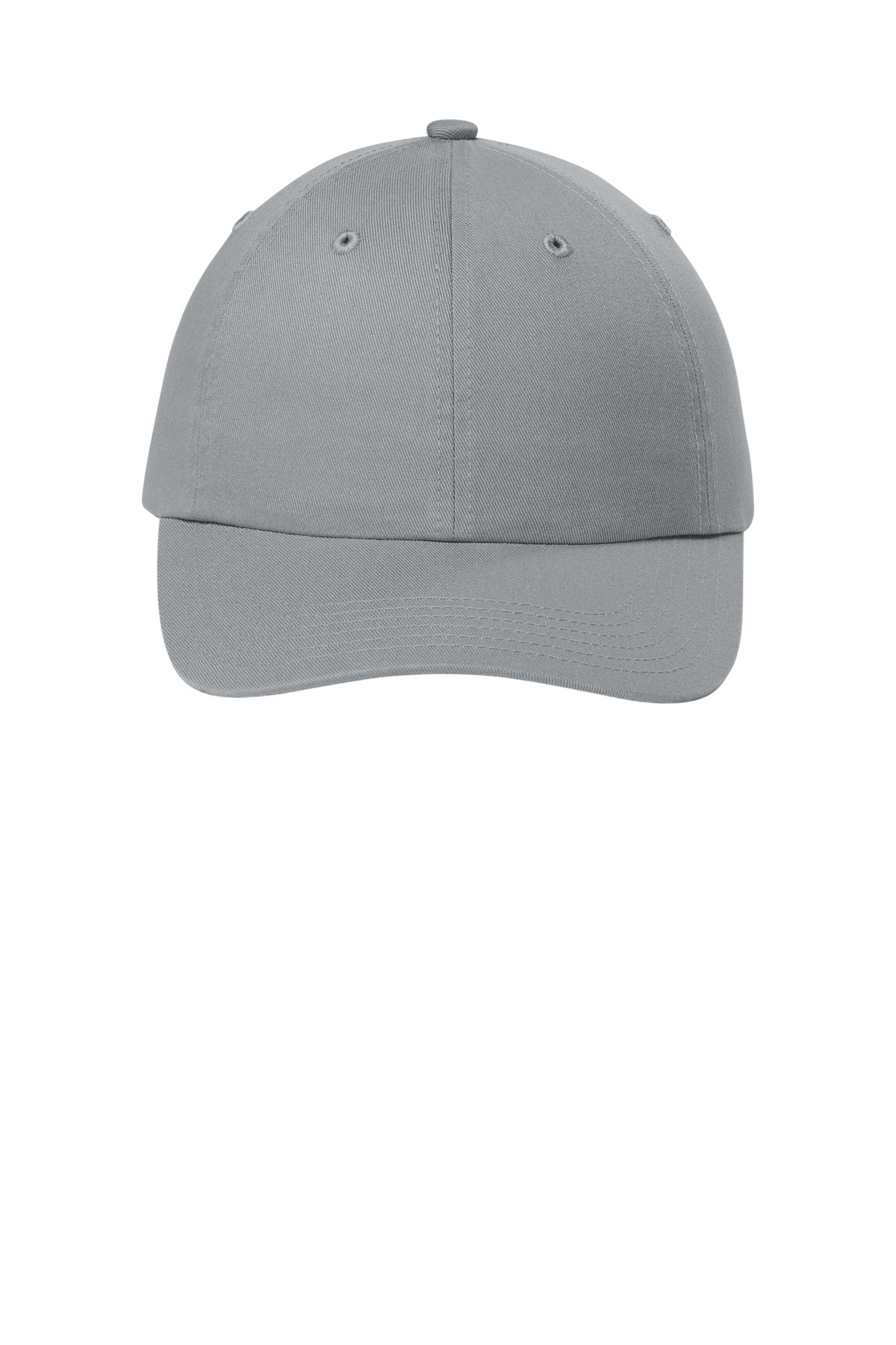 Custom Embroidered Port Authority Caps in Gusty Grey