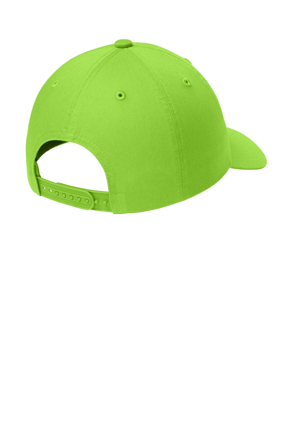 Custom Embroidered Port Authority Caps in Lime