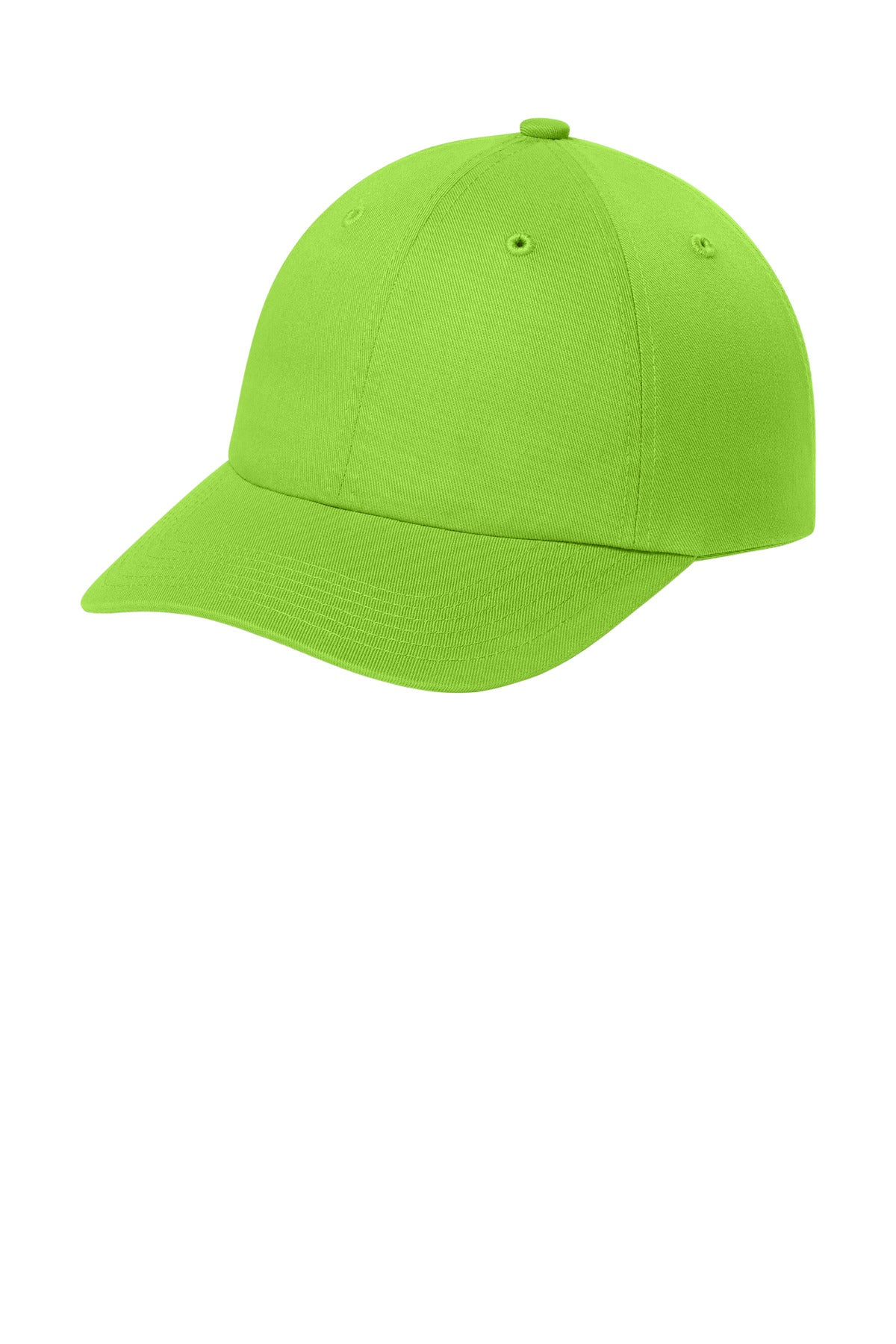 Custom Embroidered Port Authority Caps in Lime
