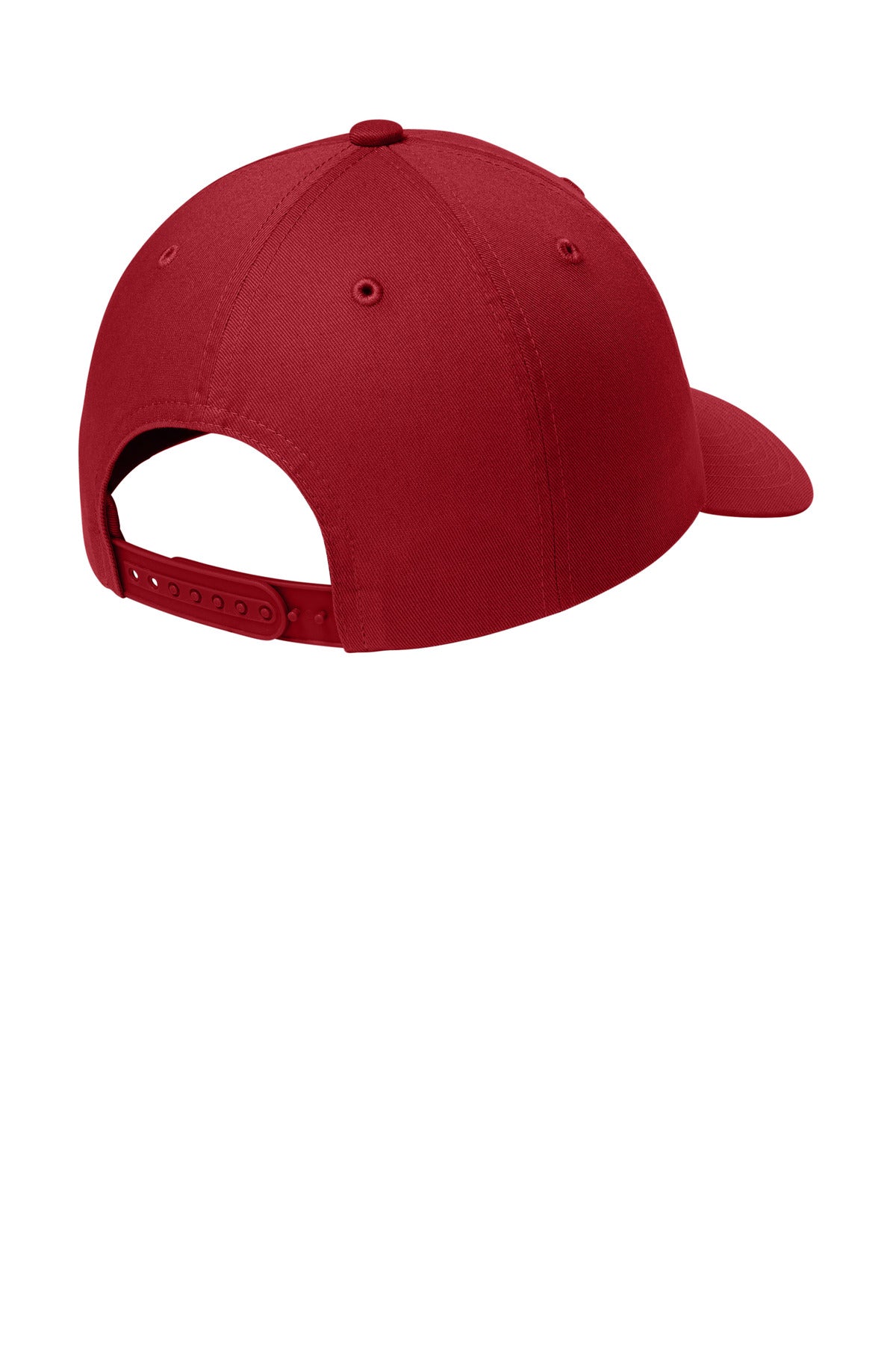 Custom Embroidered Port Authority Caps in Rich Red