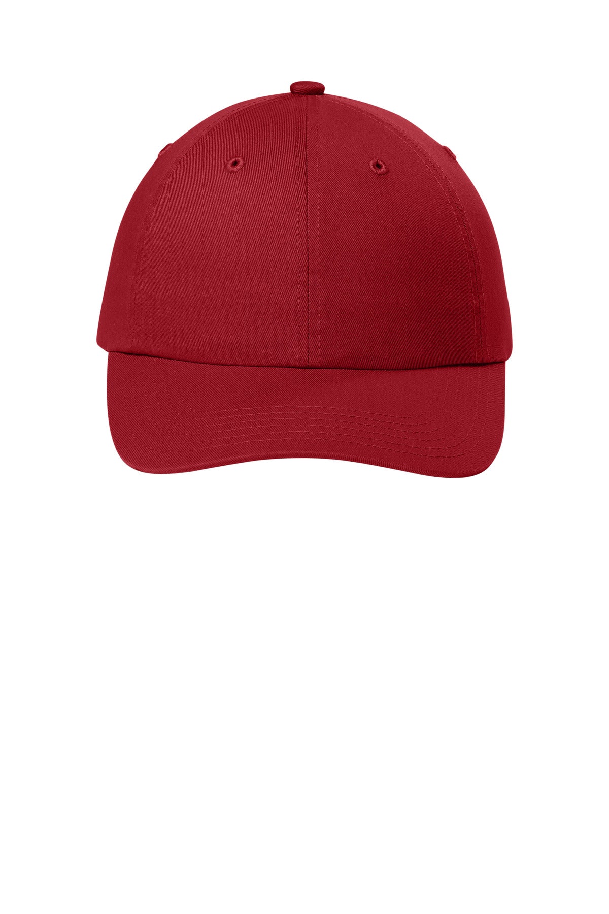 Custom Embroidered Port Authority Caps in Rich Red