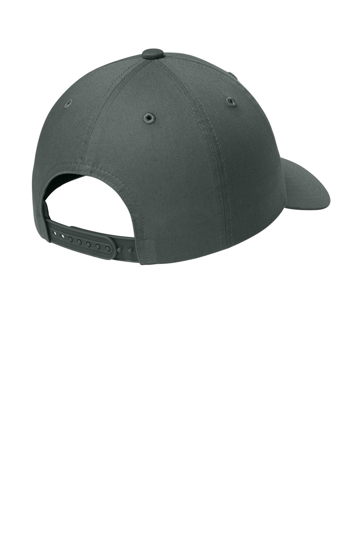 Custom Embroidered Port Authority Caps in Storm Grey