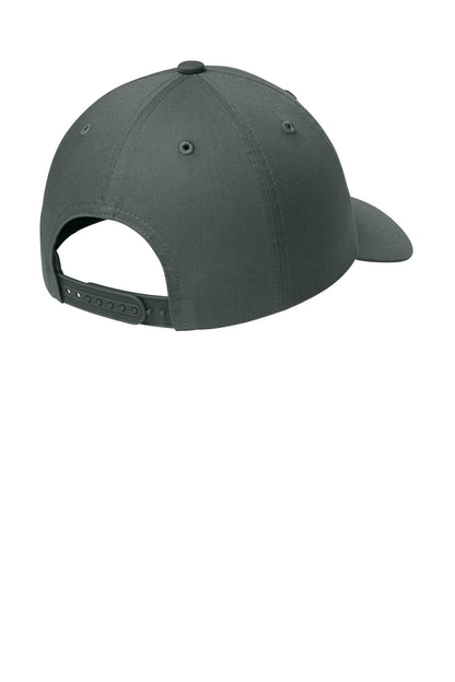 Custom Embroidered Port Authority Caps in Storm Grey