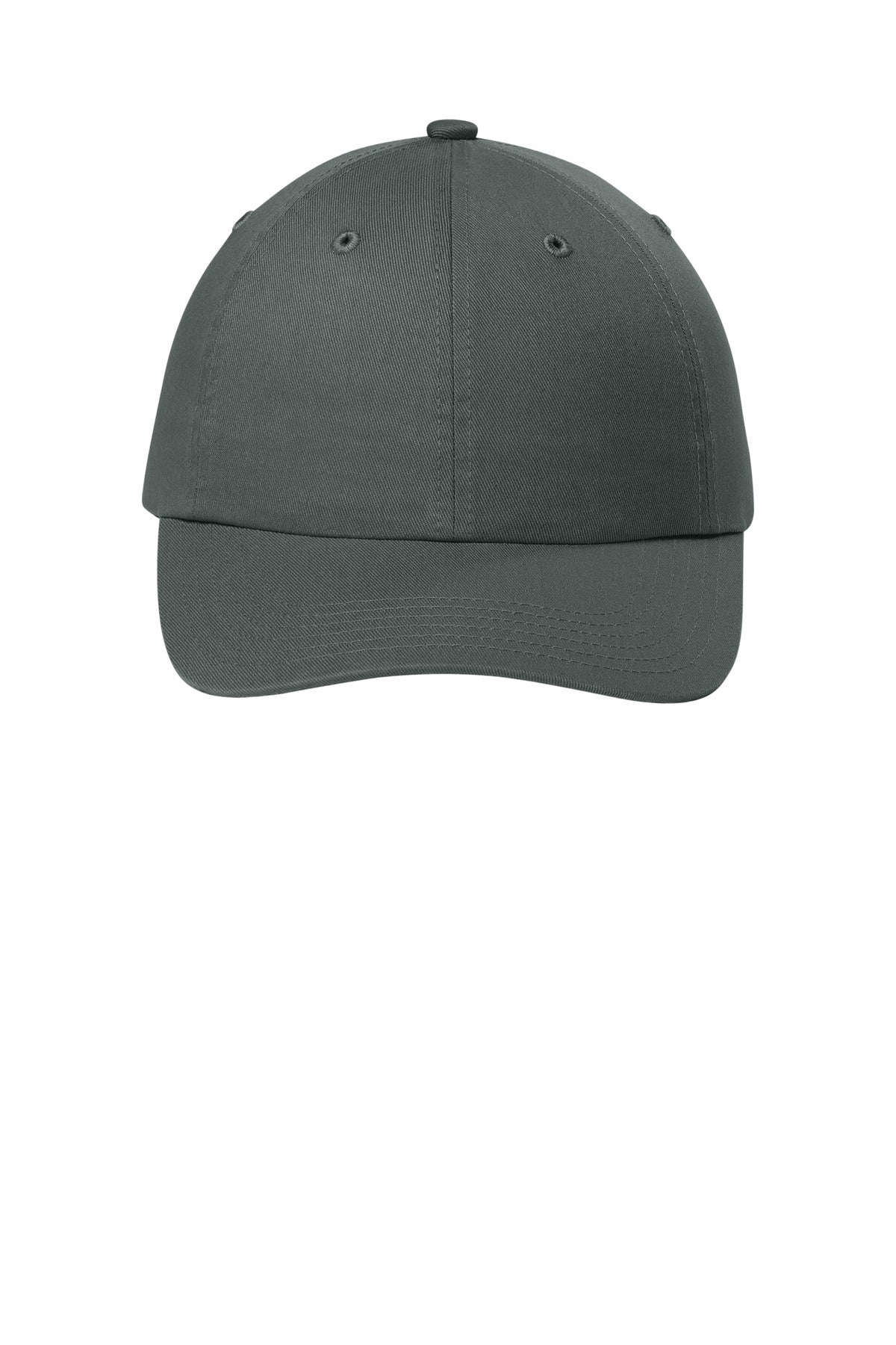 Custom Embroidered Port Authority Caps in Storm Grey
