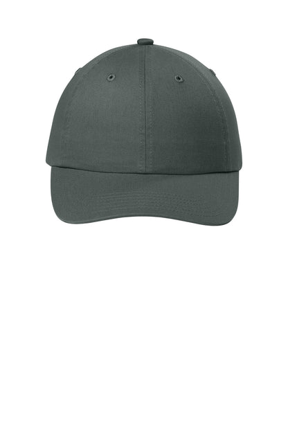 Custom Embroidered Port Authority Caps in Storm Grey