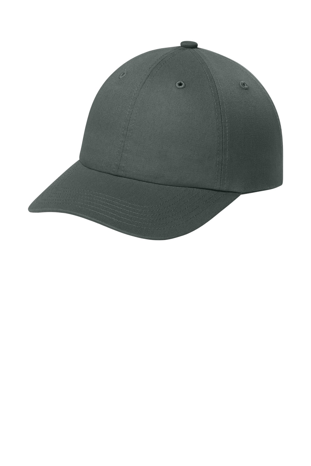 Custom Embroidered Port Authority Caps in Storm Grey