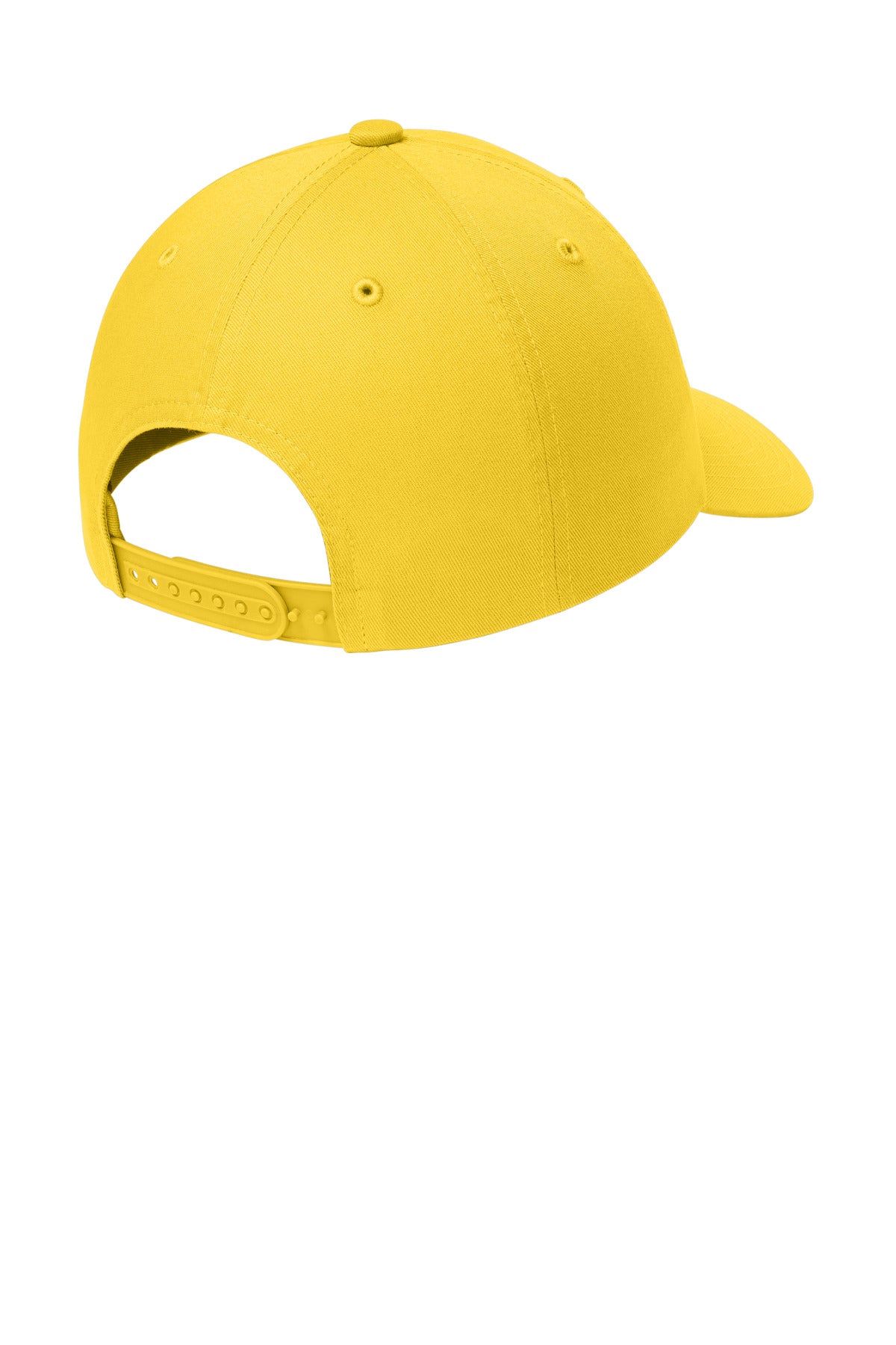 Custom Embroidered Port Authority Caps in Sunflower Yellow