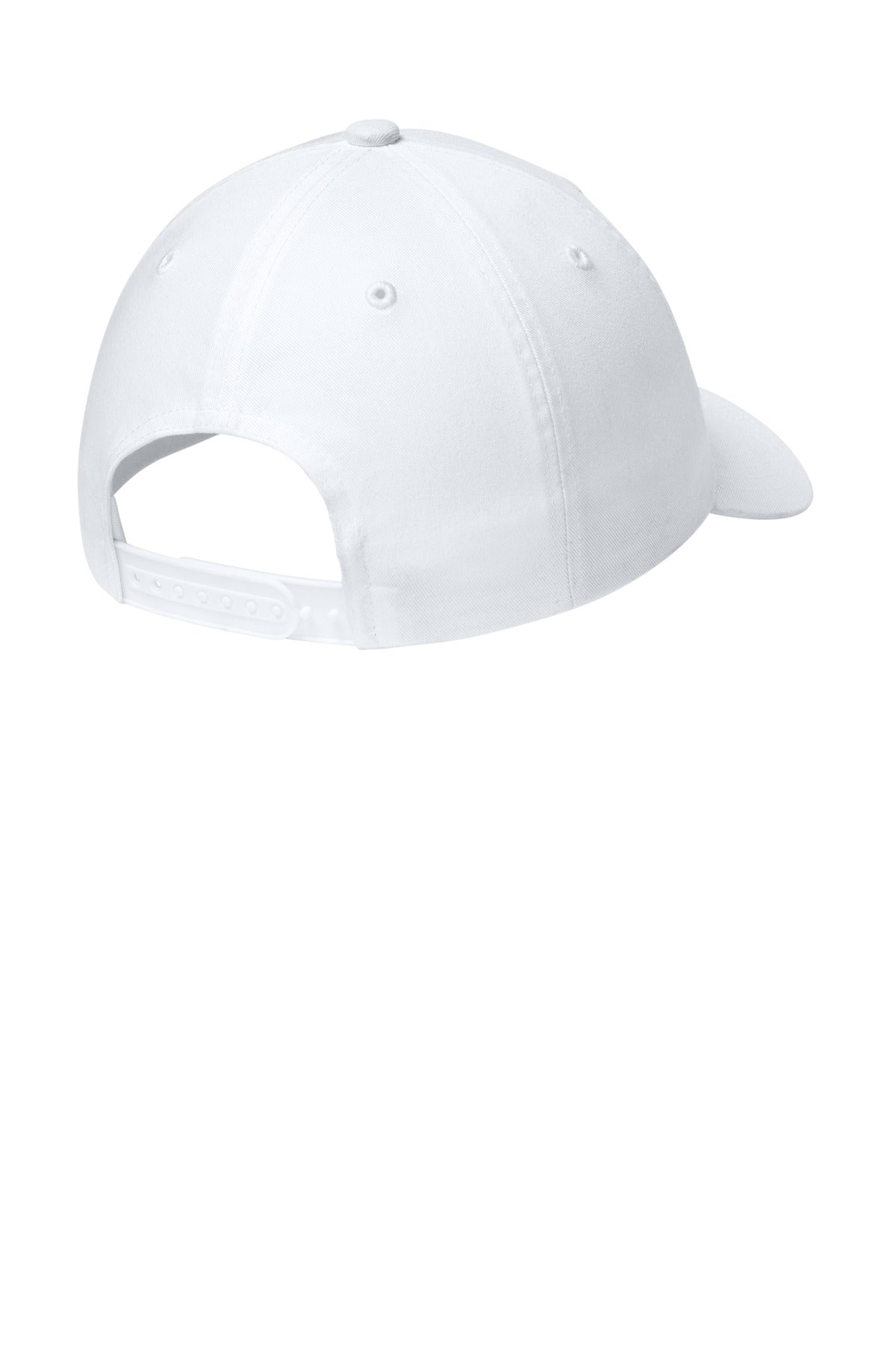 Custom Embroidered Port Authority Caps in White