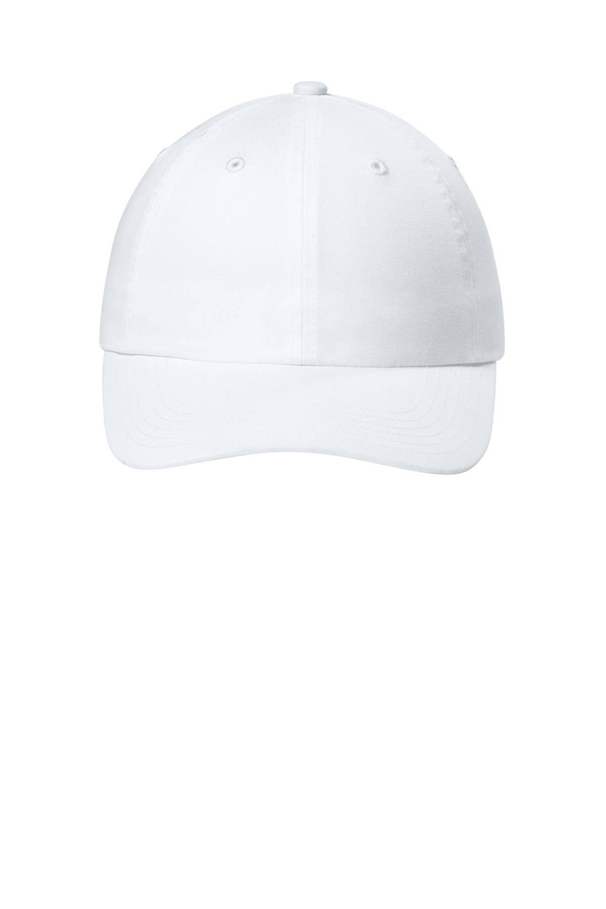 Custom Embroidered Port Authority Caps in White