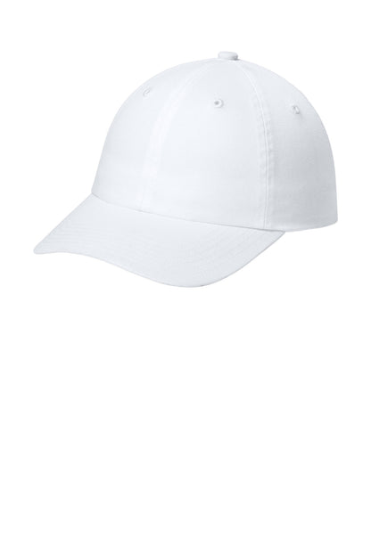 Custom Embroidered Port Authority Caps in White