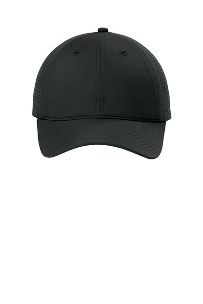 Custom Embroidered Port Authority Caps in Deep Black