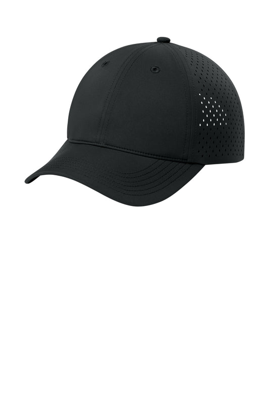 Custom Embroidered Port Authority Caps in Deep Black