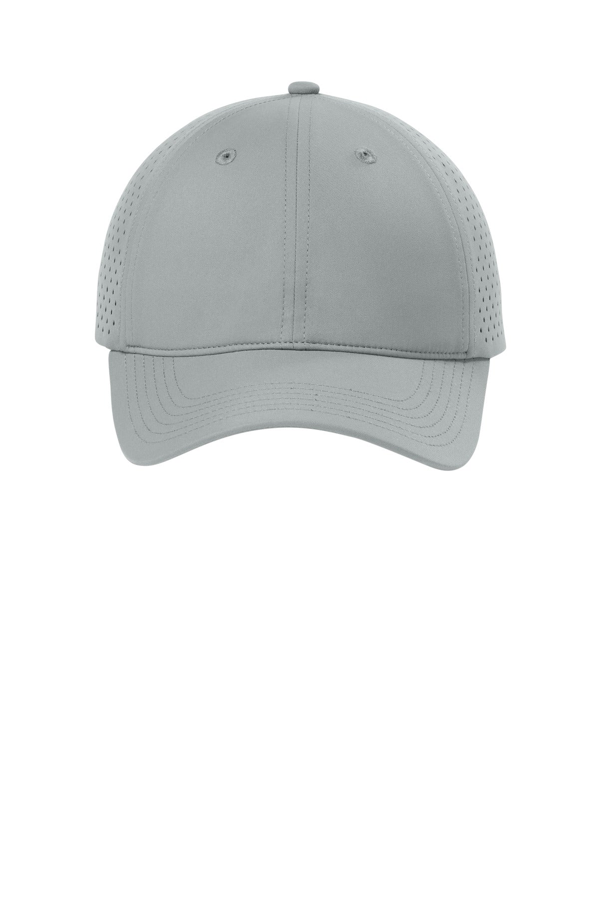 Custom Embroidered Port Authority Caps in Silver