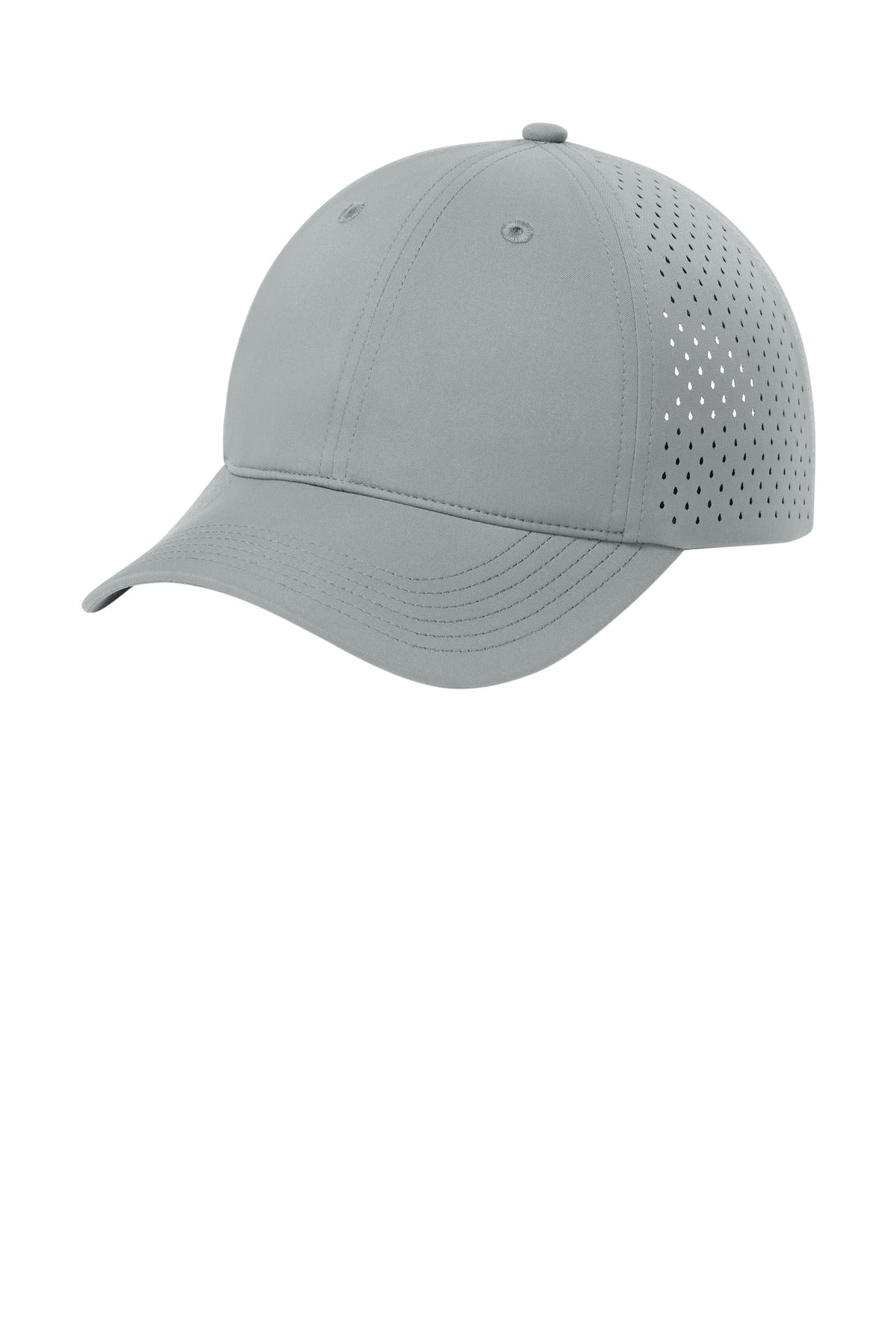 Custom Embroidered Port Authority Caps in Silver