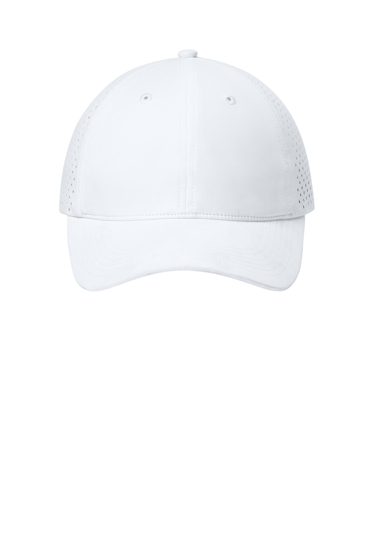 Custom Embroidered Port Authority Caps in White