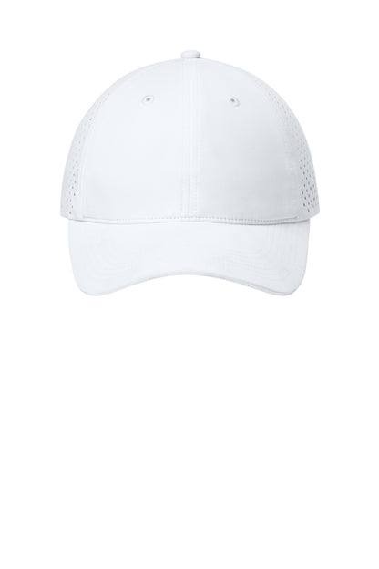 Custom Embroidered Port Authority Caps in White