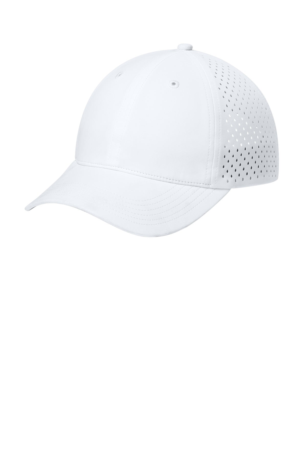 Custom Embroidered Port Authority Caps in White