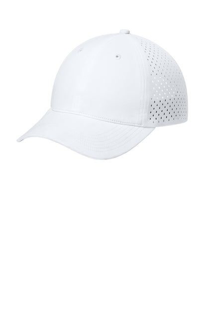 Custom Embroidered Port Authority Caps in White