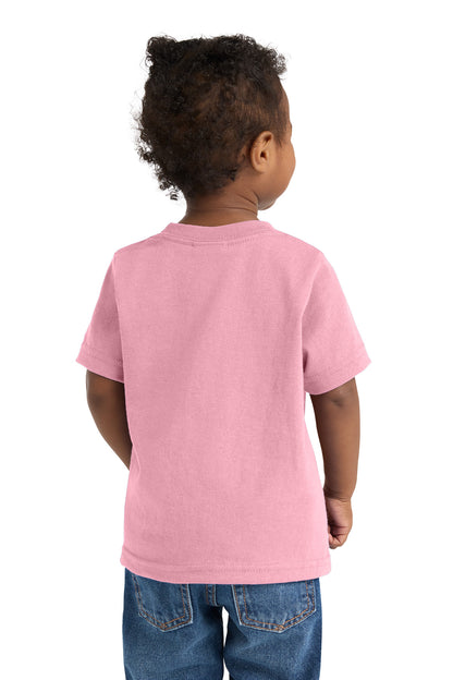 Custom Embroidered Port & Co Clothing in Candy Pink