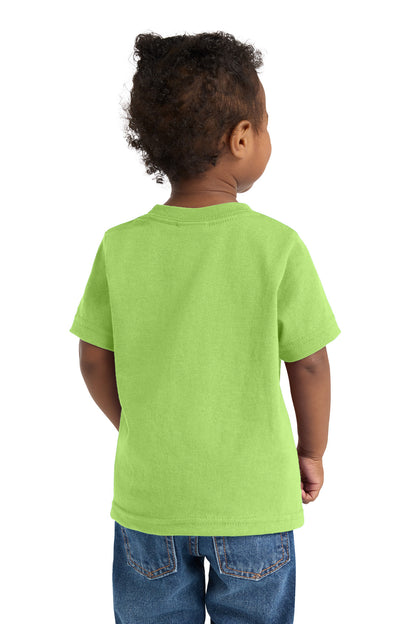 Custom Embroidered Port & Co Clothing in Lime
