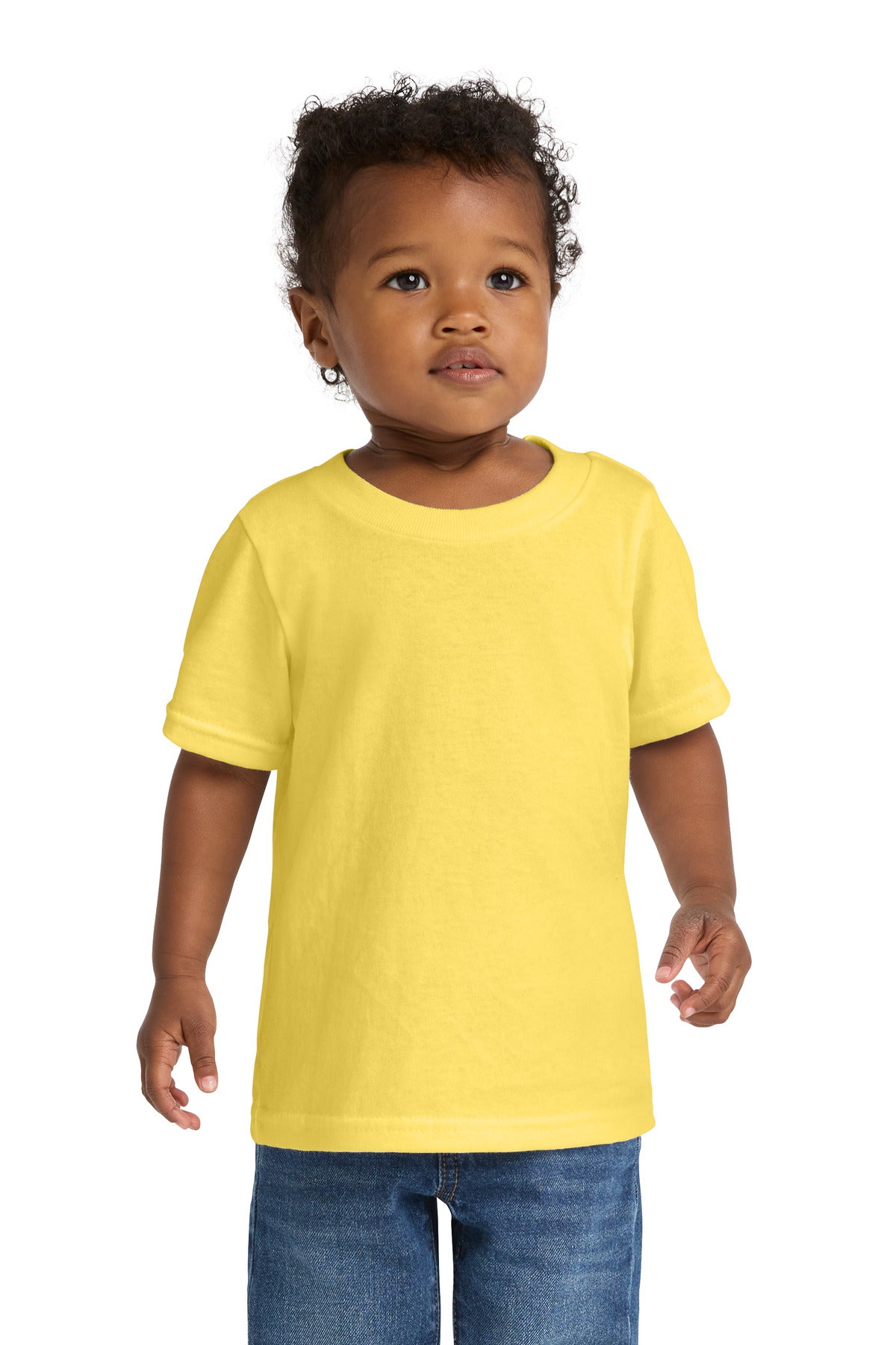 Custom Embroidered Port & Co Clothing in Yellow
