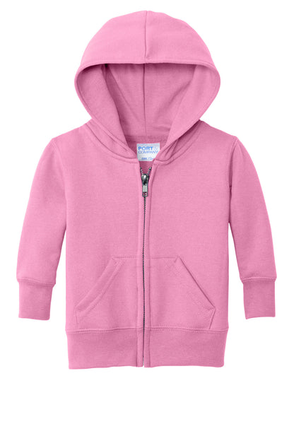 Port & Company Infant Core Fleece Full-Zip Hooded Sweatshirt. CAR78IZH