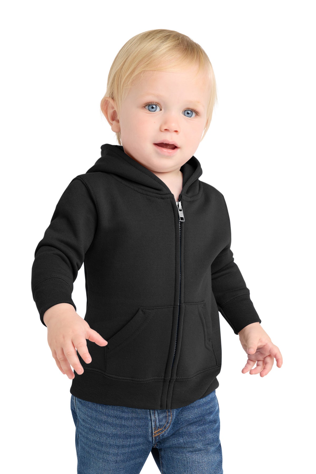 Custom Embroidered Port & Co Clothing in Jet Black