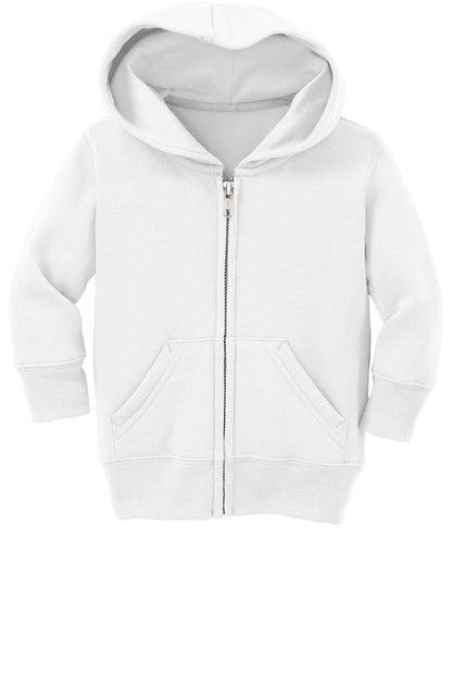 Custom Embroidered Port & Co Clothing in White