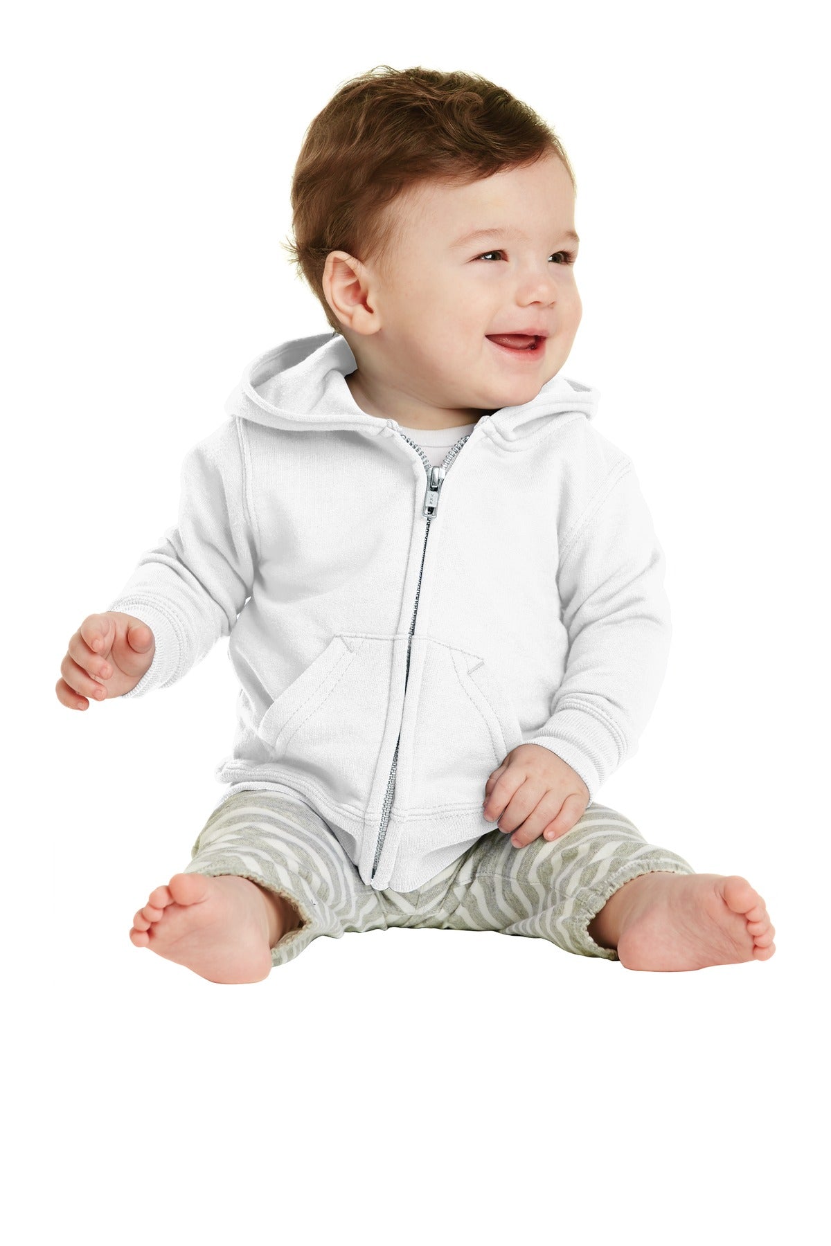 Custom Embroidered Port & Co Clothing in White