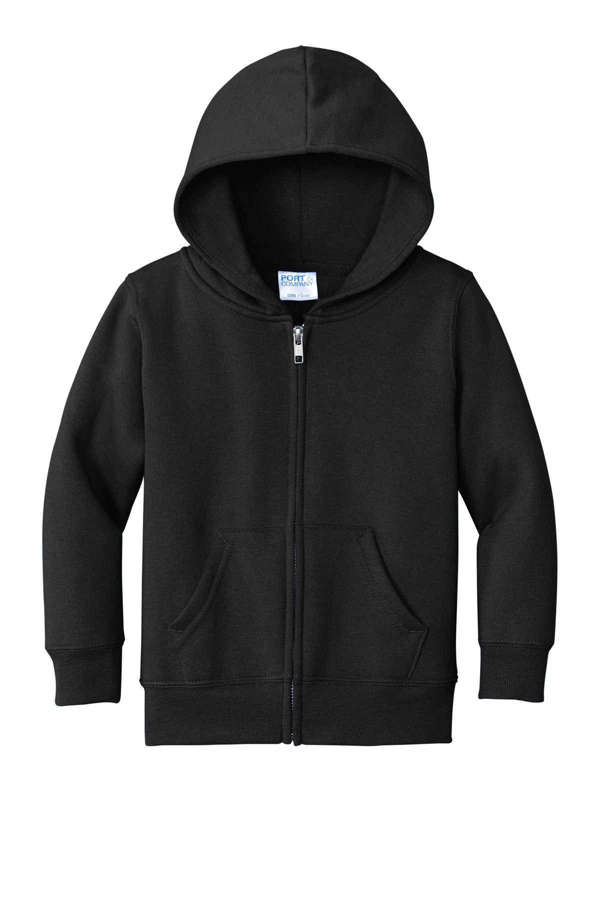 Custom Embroidered Port & Co   in Jet Black