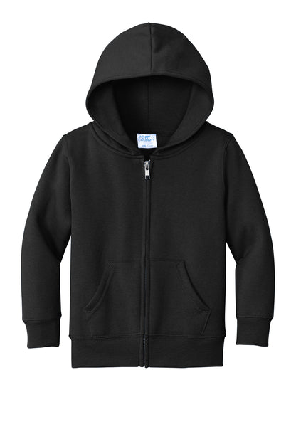 Custom Embroidered Port & Co   in Jet Black
