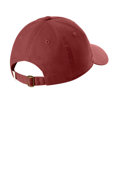 Custom Embroidered Comfort Colors Caps in Crimson
