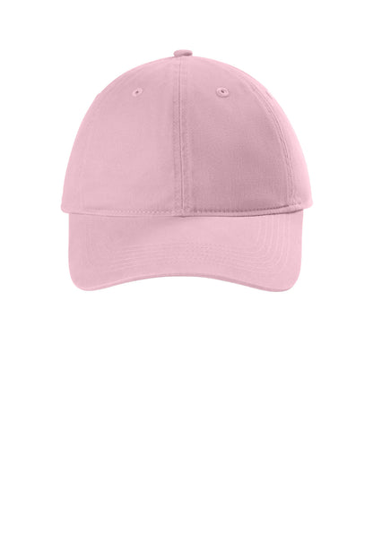 Custom Embroidered Comfort Colors Caps in Rose Quartz
