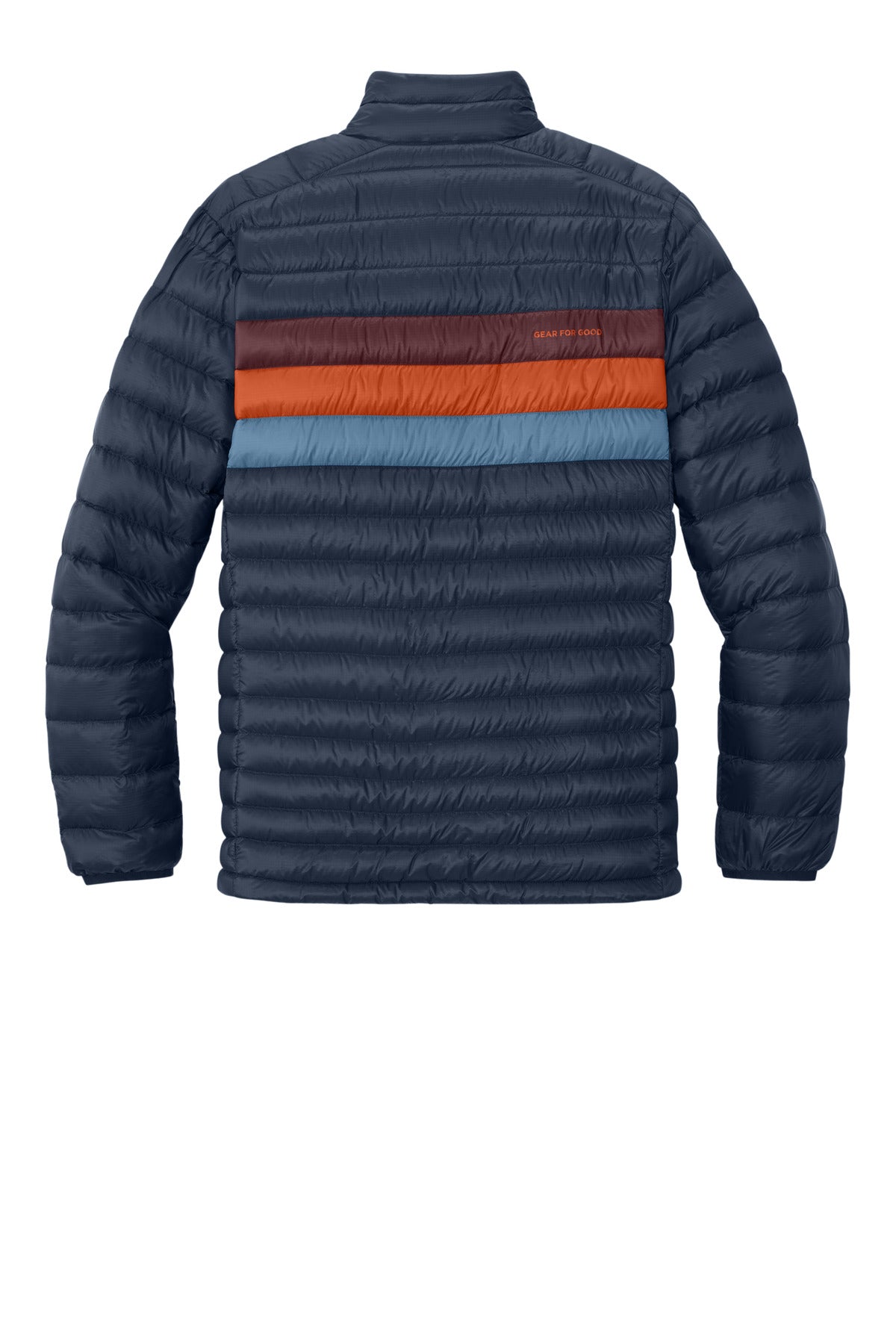 Custom Embroidered Cotopaxi Outerwear in Maritime/ Mulberry