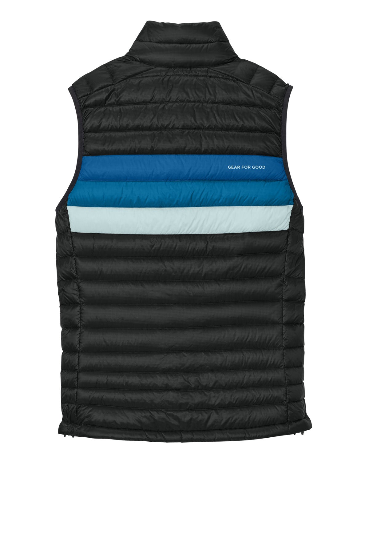 Custom Embroidered Cotopaxi Outerwear in Black/ Atlantic