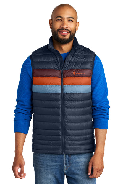 Custom Embroidered Cotopaxi Outerwear in Maritime/ Mulberry