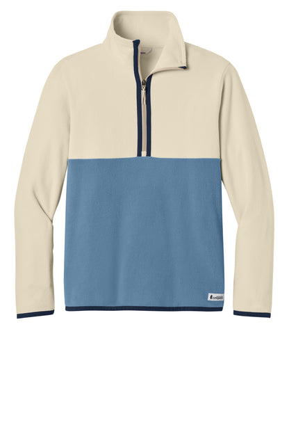 Custom Embroidered Cotopaxi Outerwear in Cream/ Fjord